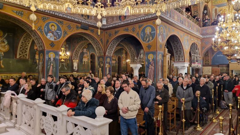 Ο Εσπερινός της Συγχωρήσεως στη Δράμα